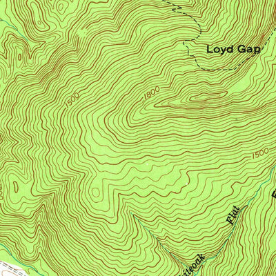 United States Geological Survey Pikeville, TN (1956, 24000-Scale) digital map