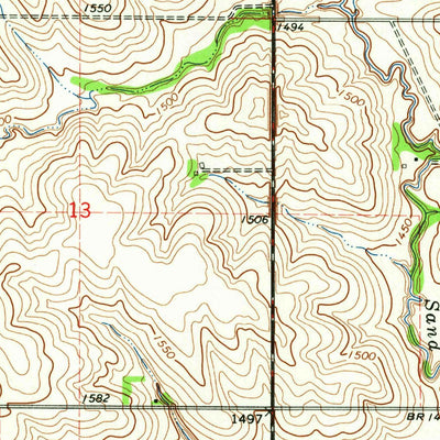 United States Geological Survey Pilger, NE (1963, 24000-Scale) digital map