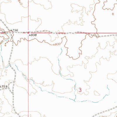 United States Geological Survey Pillar Butte NE, ID (1972, 24000-Scale) digital map