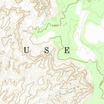 United States Geological Survey Pillars Of Hercules, AZ (1967, 24000-Scale) digital map