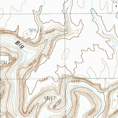 United States Geological Survey Pillow Mountain, AZ (1988, 24000-Scale) digital map