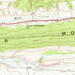United States Geological Survey Pillow, PA (1969, 24000-Scale) digital map