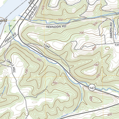 United States Geological Survey Pillow, PA (2023, 24000-Scale) digital map