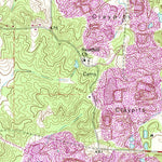 United States Geological Survey Pillowville, TN (1967, 24000-Scale) digital map