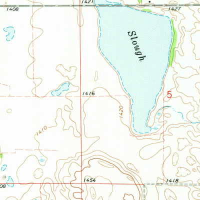 United States Geological Survey Pillsbury SW, ND (1967, 24000-Scale) digital map