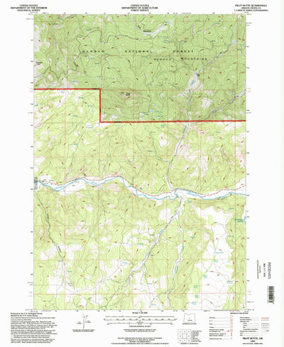 United States Geological Survey Pilot Butte, OR (1992, 24000-Scale) digital map