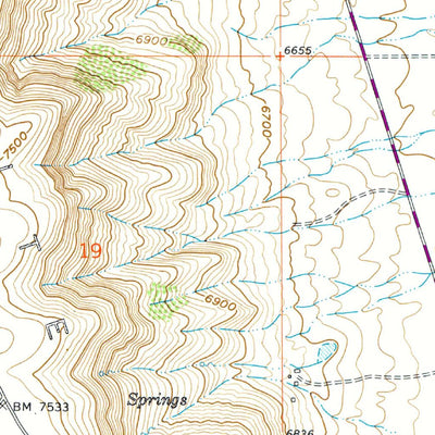 United States Geological Survey Pilot Butte, WY (1961, 24000-Scale) digital map