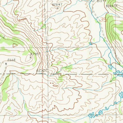 United States Geological Survey Pilot Hill, WY (1987, 24000-Scale) digital map