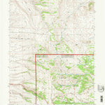United States Geological Survey Pilot Hill, WY (1992, 24000-Scale) digital map
