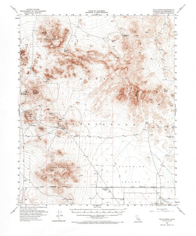 United States Geological Survey Pilot Knob, CA (1954, 62500-Scale) digital map