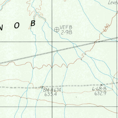 United States Geological Survey Pilot Knob Valley East, CA (1984, 24000-Scale) digital map