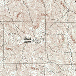 United States Geological Survey Pilot Mountain, CA (1986, 24000-Scale) digital map