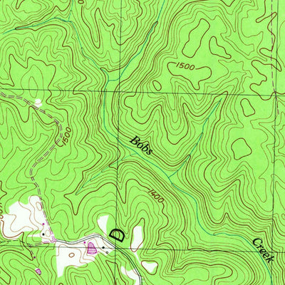United States Geological Survey Pilot Mountain, TN (1952, 24000-Scale) digital map