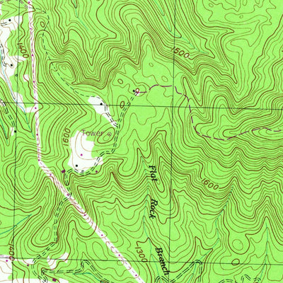 United States Geological Survey Pilot Mountain, TN (1952, 24000-Scale) digital map