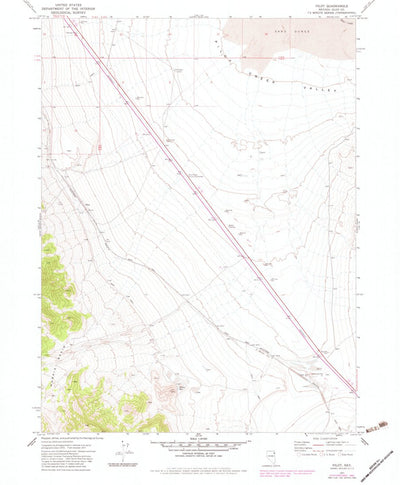 United States Geological Survey Pilot, NV (1971, 24000-Scale) digital map