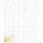 United States Geological Survey Pilot Peak NW, NV (1967, 24000-Scale) digital map
