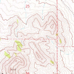 United States Geological Survey Pilot Peak NW, NV (1967, 24000-Scale) digital map