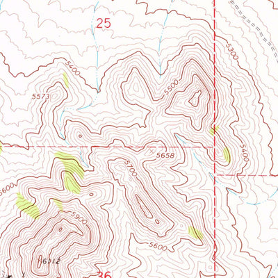 United States Geological Survey Pilot Peak NW, NV (1967, 24000-Scale) digital map