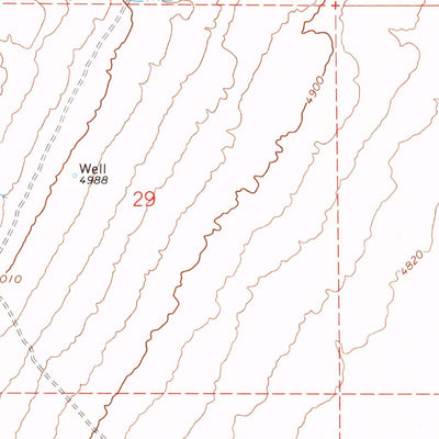United States Geological Survey Pilot Peak SW, NV (1967, 24000-Scale) digital map