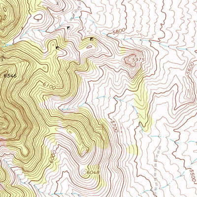 United States Geological Survey Pilot Peak SW, NV (1967, 24000-Scale) digital map