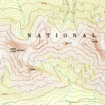 United States Geological Survey Pilot Peak, WY (1956, 62500-Scale) digital map