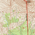 United States Geological Survey Pilot Peak, WY (1991, 24000-Scale) digital map