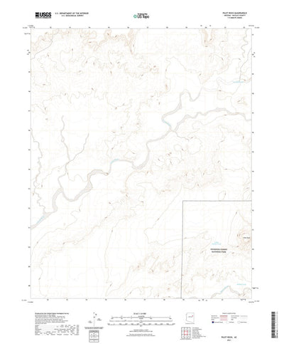 United States Geological Survey Pilot Rock, AZ (2021, 24000-Scale) digital map