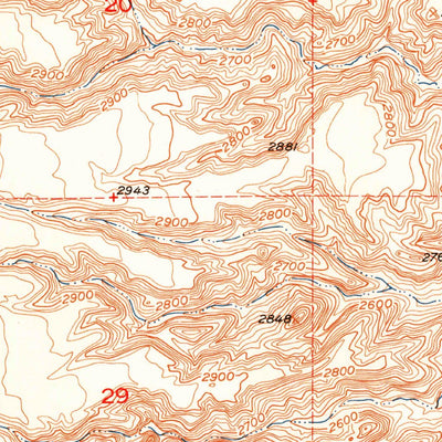 United States Geological Survey Pilot Rock, MT (1953, 24000-Scale) digital map