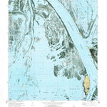 United States Geological Survey Pilottown, LA (1971, 24000-Scale) digital map