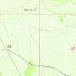 United States Geological Survey Pima Butte, AZ (1952, 24000-Scale) digital map