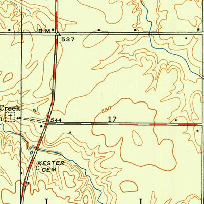 United States Geological Survey Pimento, IN (1940, 24000-Scale) digital map