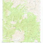 United States Geological Survey Pinal Peak, AZ (1964, 24000-Scale) digital map