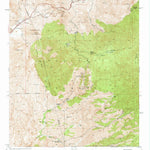 United States Geological Survey Pinal Ranch, AZ (1948, 24000-Scale) digital map