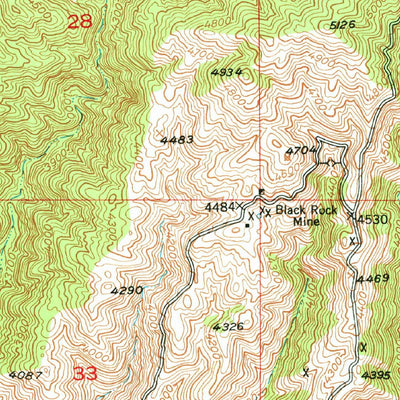 United States Geological Survey Pinal Ranch, AZ (1948, 24000-Scale) digital map
