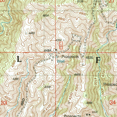 United States Geological Survey Pinal Ranch, AZ (2004, 24000-Scale) digital map