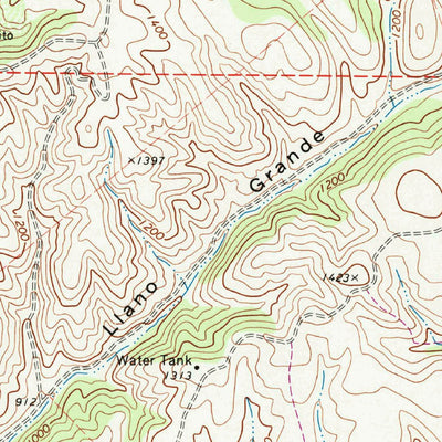 United States Geological Survey Pinalito Canyon, CA (1969, 24000-Scale) digital map