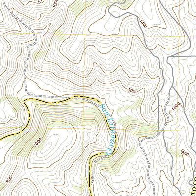 United States Geological Survey Pinalito Canyon, CA (2021, 24000-Scale) digital map