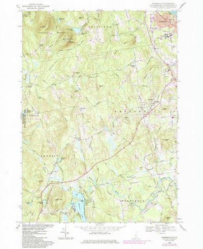 United States Geological Survey Pinardville, NH (1968, 24000-Scale) digital map
