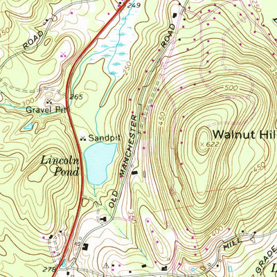 United States Geological Survey Pinardville, NH (1968, 24000-Scale) digital map