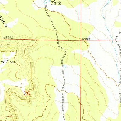 United States Geological Survey Pinavete Canyon, NM (1978, 24000-Scale) digital map