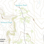 United States Geological Survey Pinavete Canyon, NM (2020, 24000-Scale) digital map