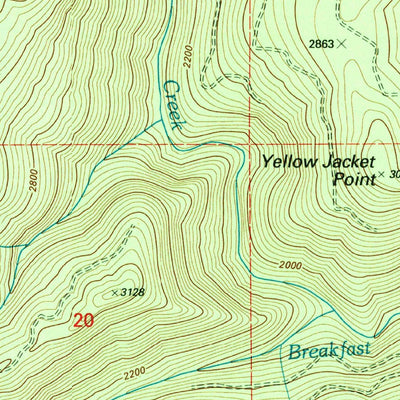 United States Geological Survey Pinchot Butte, ID (1994, 24000-Scale) digital map