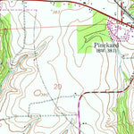 United States Geological Survey Pinckard, AL (1960, 24000-Scale) digital map