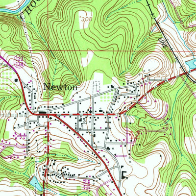 United States Geological Survey Pinckard, AL (1960, 24000-Scale) digital map
