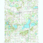 United States Geological Survey Pinckney, MI (1965, 24000-Scale) digital map