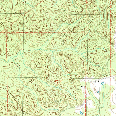 United States Geological Survey Pinckneyville, MS (1988, 24000-Scale) digital map