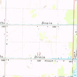 United States Geological Survey Pinconning, MI (1967, 24000-Scale) digital map