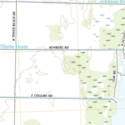 United States Geological Survey Pinconning, MI (2019, 24000-Scale) digital map