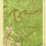 United States Geological Survey Pine, AZ (1940, 62500-Scale) digital map