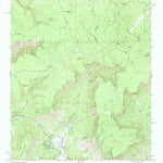 United States Geological Survey Pine, AZ (1973, 24000-Scale) digital map